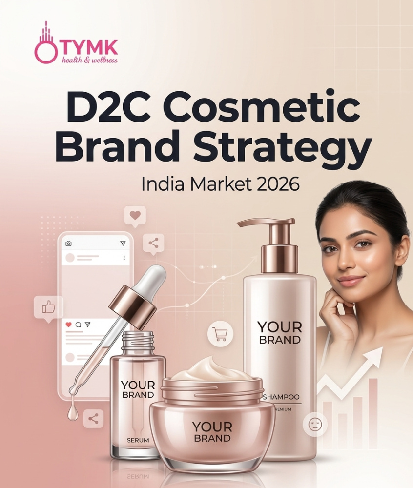 D2C Cosmetic Brand Marketing Strategy for the 2026 India Market