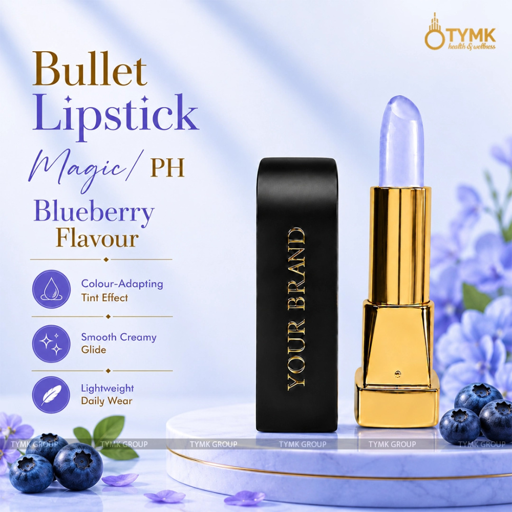 Bullet Lipstick (Magic/ PH) - Blueberry (Flavour + Colour)