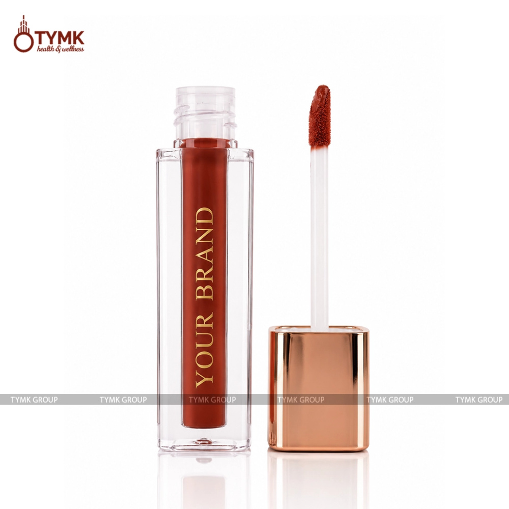 Opulent Glam Liquid Lipstick (Light Brown Shade) (Long Lasting)