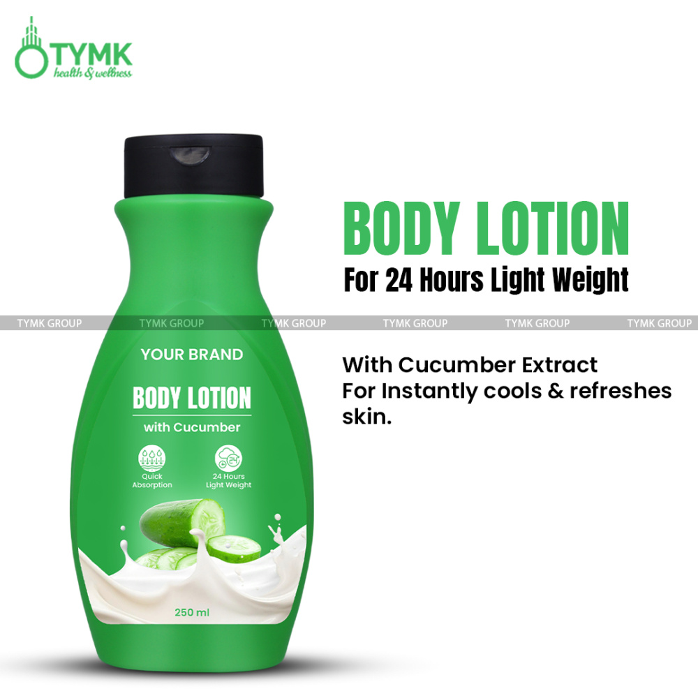 Body Lotion For 24 Hours Light Weight (with Cucumber & Quick Absorption)