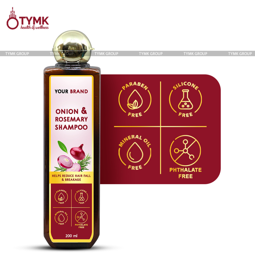 Onion And Rosemary Shampoo (Paraben Free) (Sulfate Base)