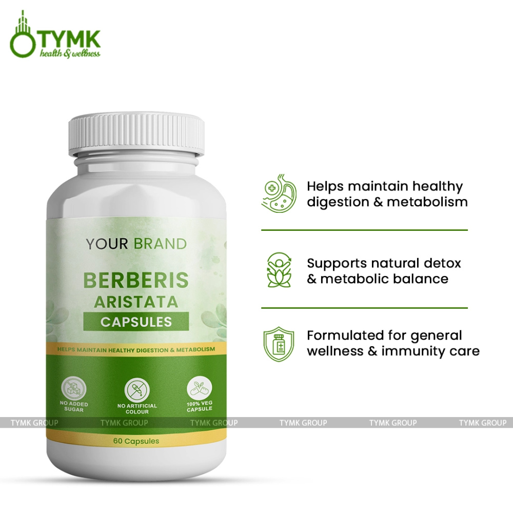 Berberis Aristata (Daru Haridra) - (VEG Capsules)