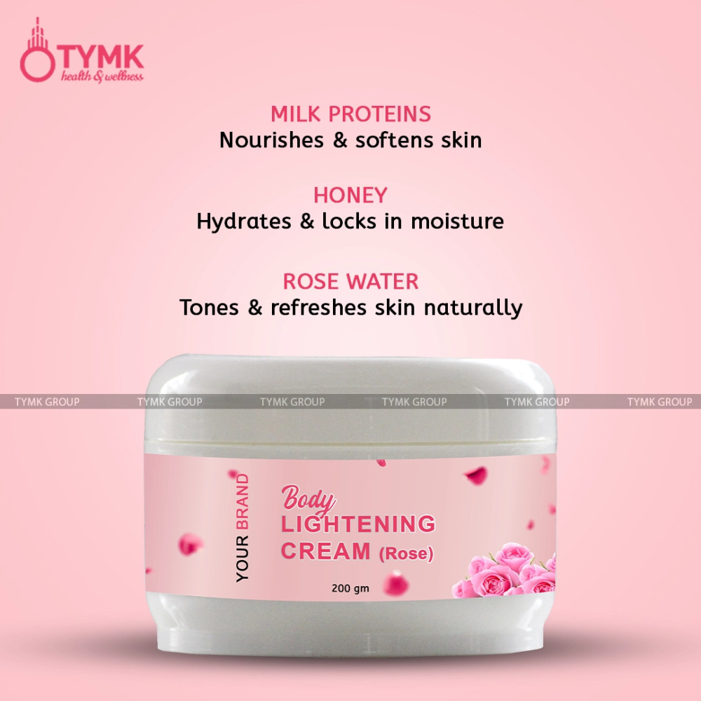 Body Lightening Cream (rose)