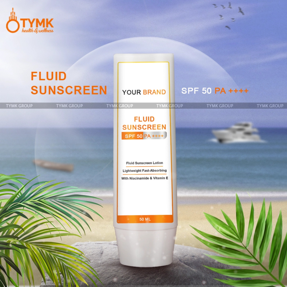 Fluid Sunscreen SPF 50 PA ++++ (With Niacinamide)