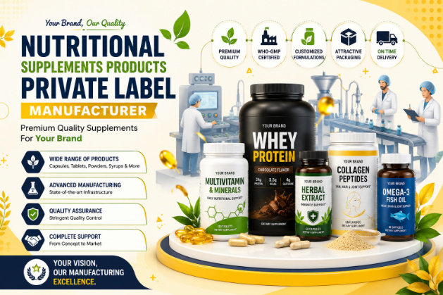 Top Nutritional Supplements Products Private Label Manufacturer in India