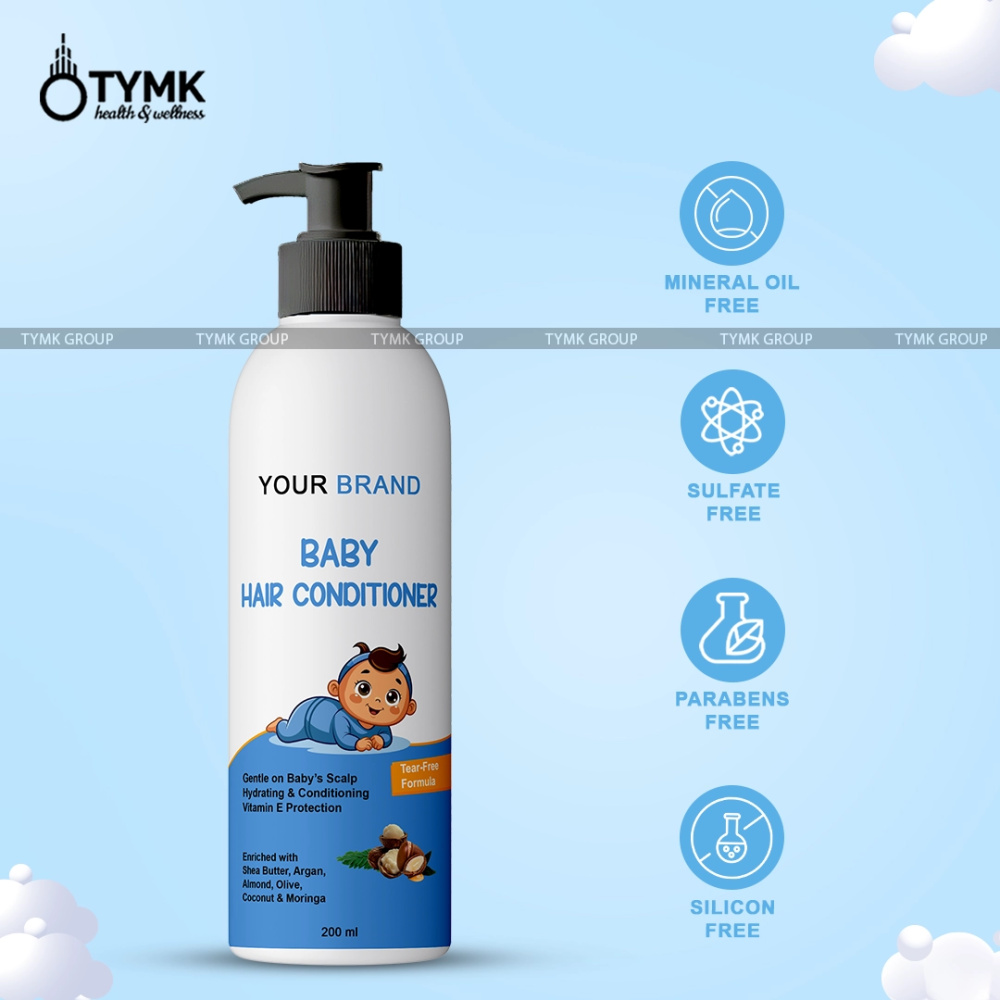 Baby Hair Conditioner (with Shea Butter, Argan & Moringa)