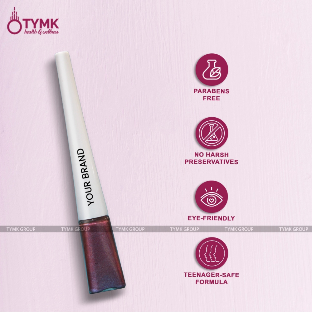 Glimmer Pop Holographic Liquid Eyeliner (Sparkling Violet Shade)