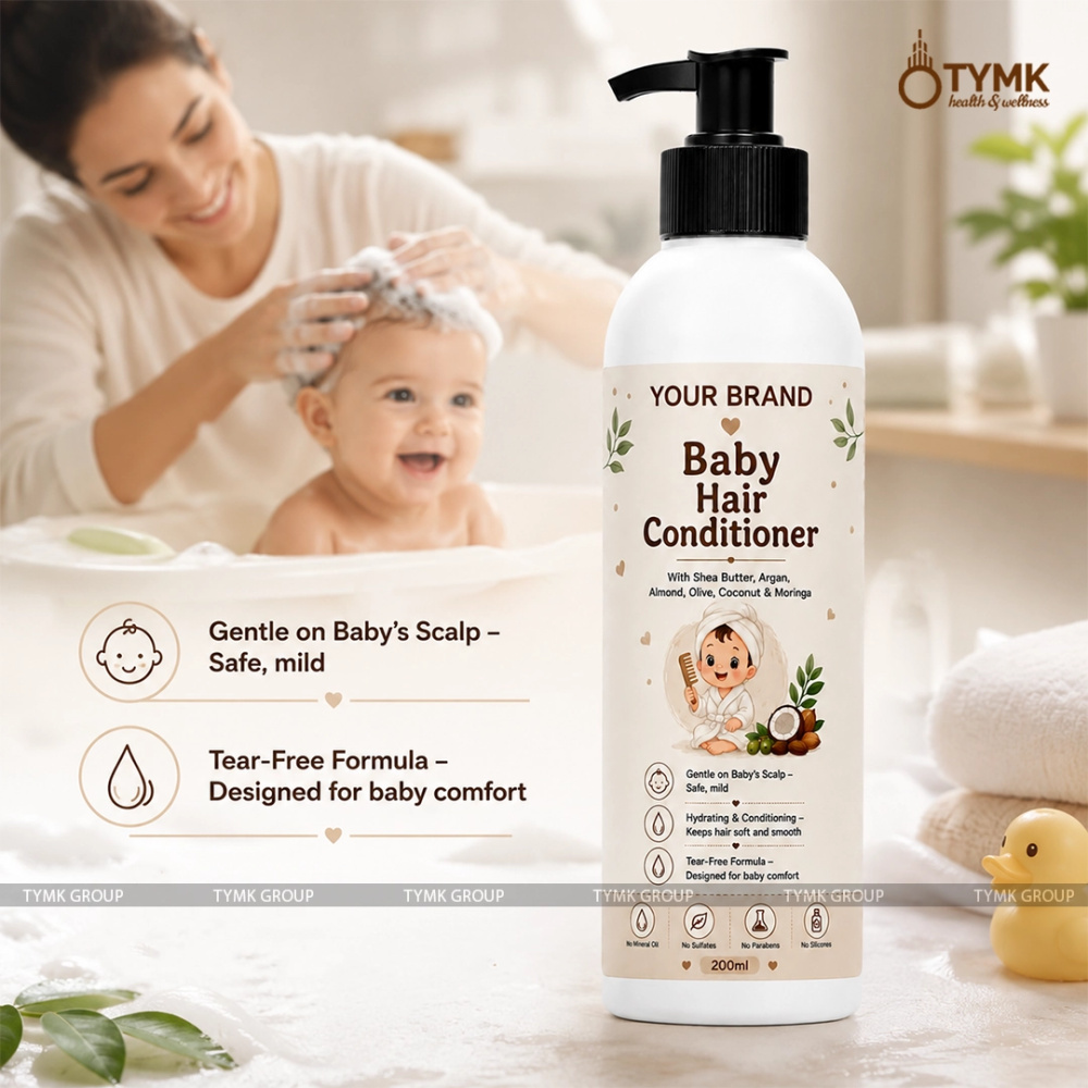 Baby Hair Conditioner (with Shea Butter, Argan & Moringa)