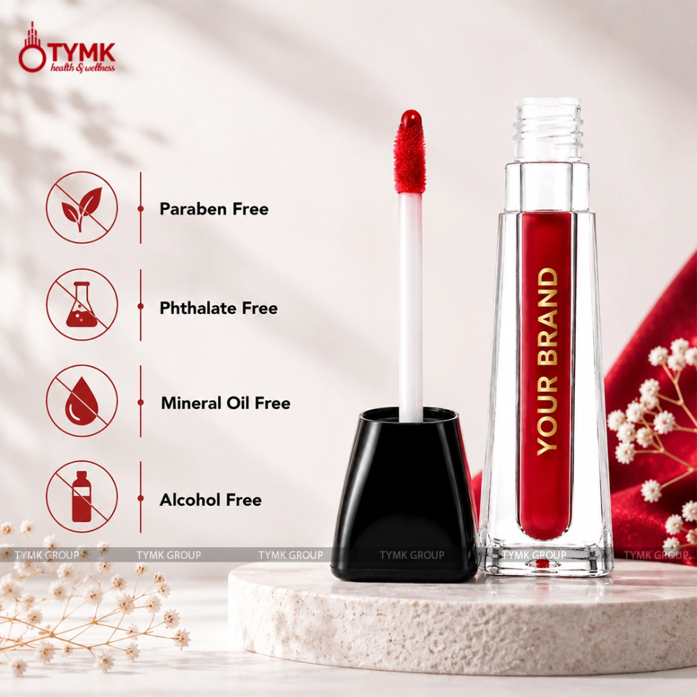 Opulent Glam Liquid Lipstick (Bright Red) (Long Lasting)