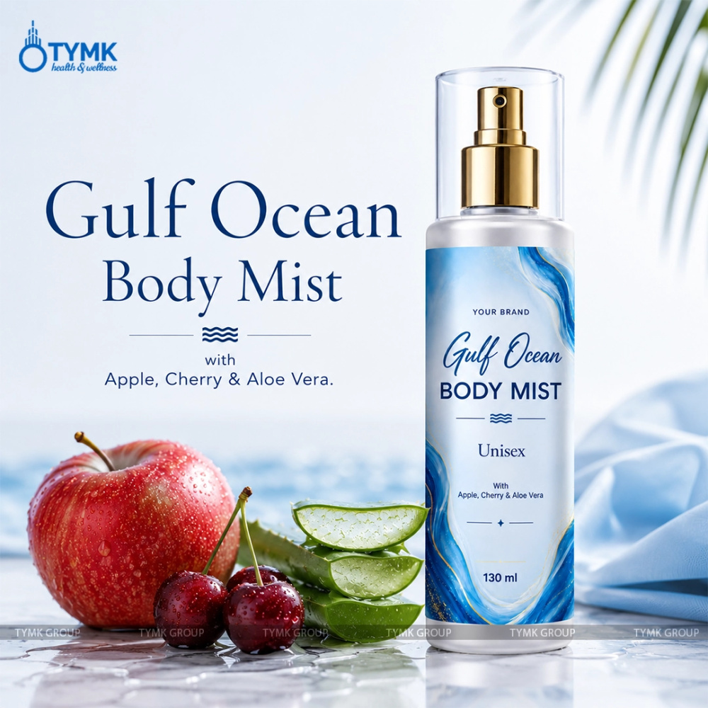Body Deo Unisex (body Mist)  (gulf Ocean-with Apple, Cherry & Aloe Vera)