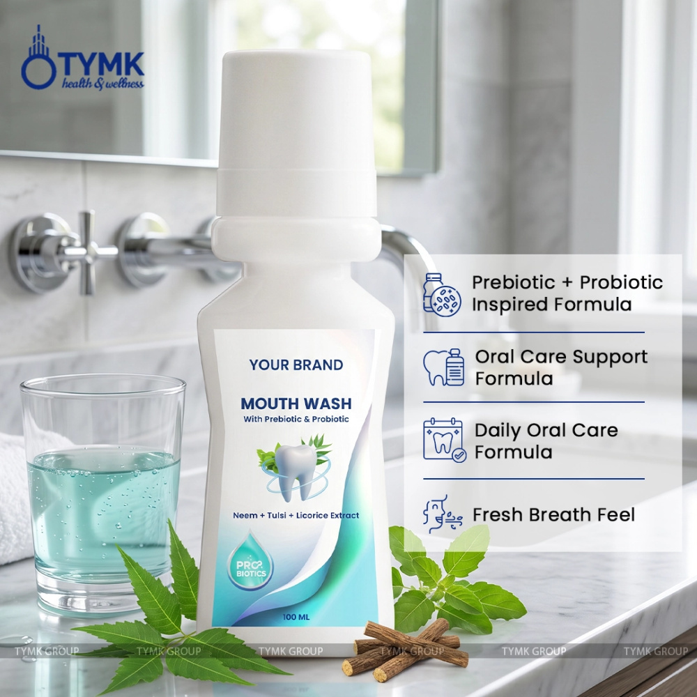 Mouth Wash (With Prebiotic & Probiotic)