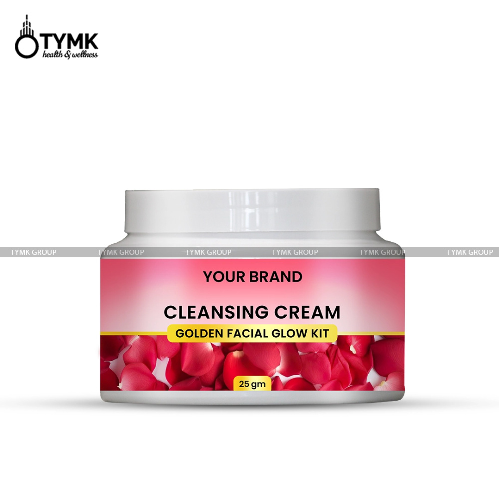 Cleansing Cream (Golden Facial Glow Kit) (With Rose Extract) - 25 GM