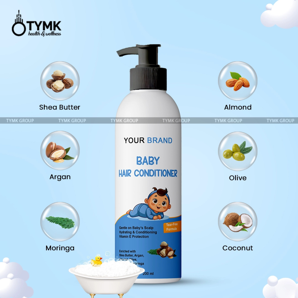 Baby Hair Conditioner (with Shea Butter, Argan & Moringa)