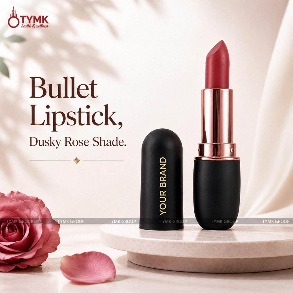 Bullet Lipstick (Dusky Rose) (Smudge & Transfer Proof)