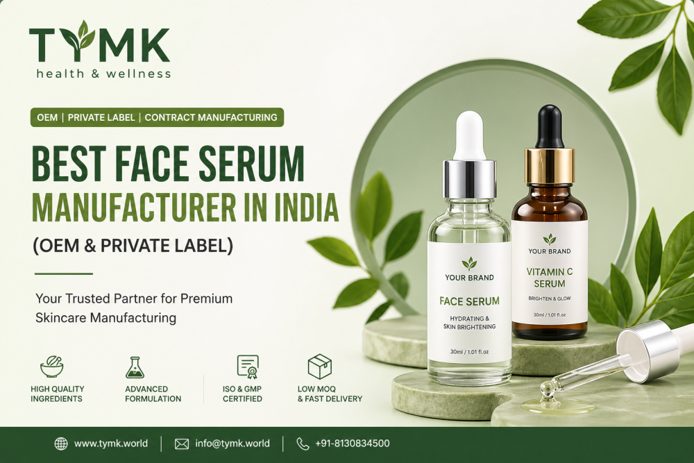 Best Face Serum Manufacturer in India (OEM & Private Label)