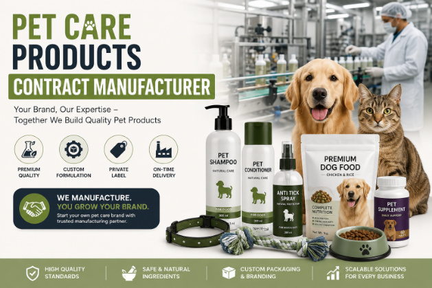 Pet Care Products Contract Manufacturer: Complete Guide to Start Your Own Pet Brand