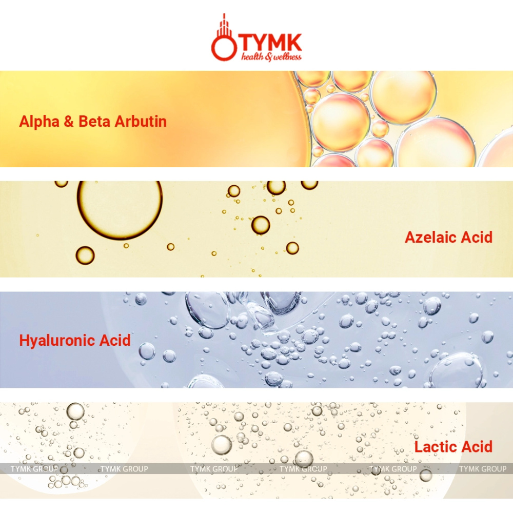 Intimate Area Brightening Roll- ON (For Female) - With Alpha & Beta Arbutin, Azelaic Acid, Hyaluronic Acid, Lactic Acid, etc