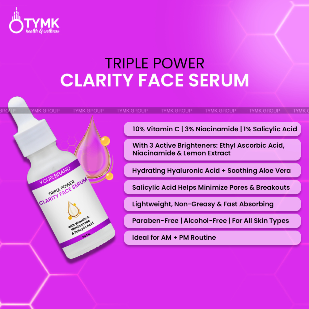 Face Serum (with Vitamin C, Niacinamide & Salicylic Acid)