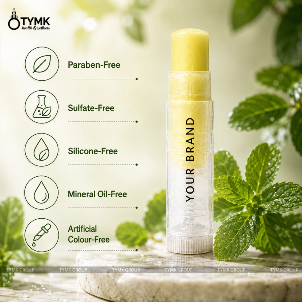 Lip balm (Peppermint) (Chapstick) - with Coco/ Shea & Kokum Butter