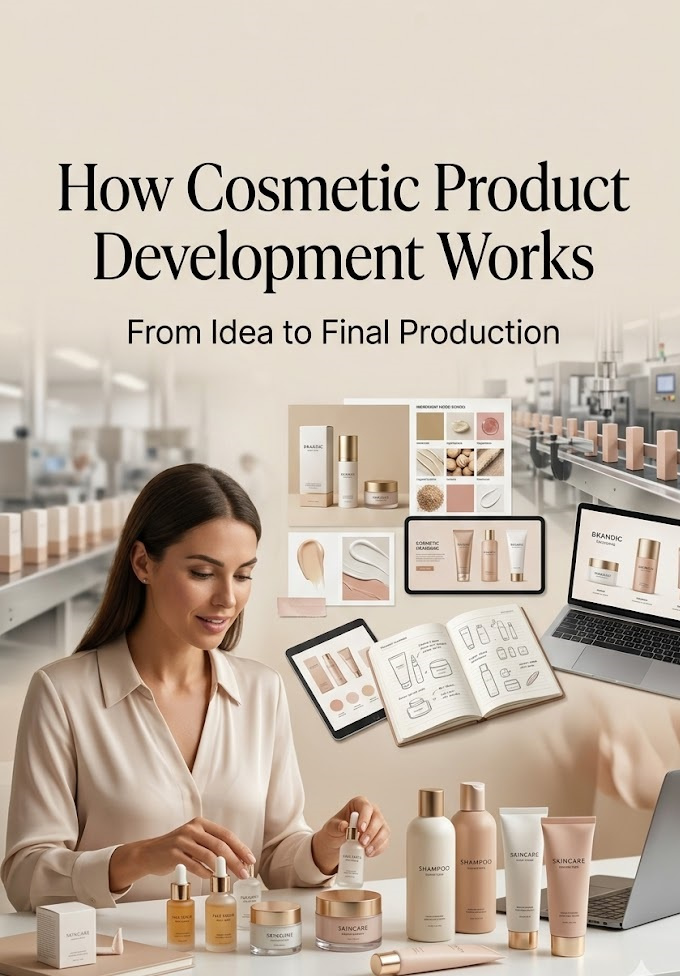 How Cosmetic Product Development Works from Idea to Final Production