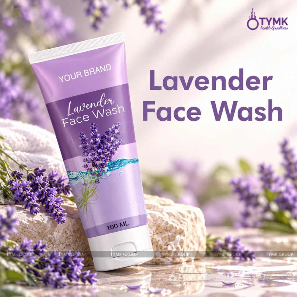 Lavender Face Wash (Transparent)
