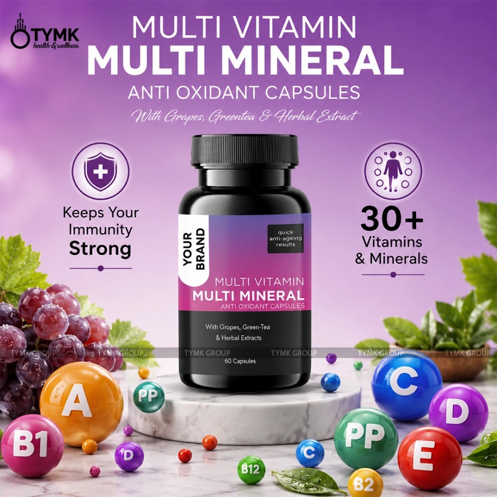 Multi vitamin- Multi Mineral Capsules ( Super Anti-oxidant) (with 30+ Vitamins & Minerals)