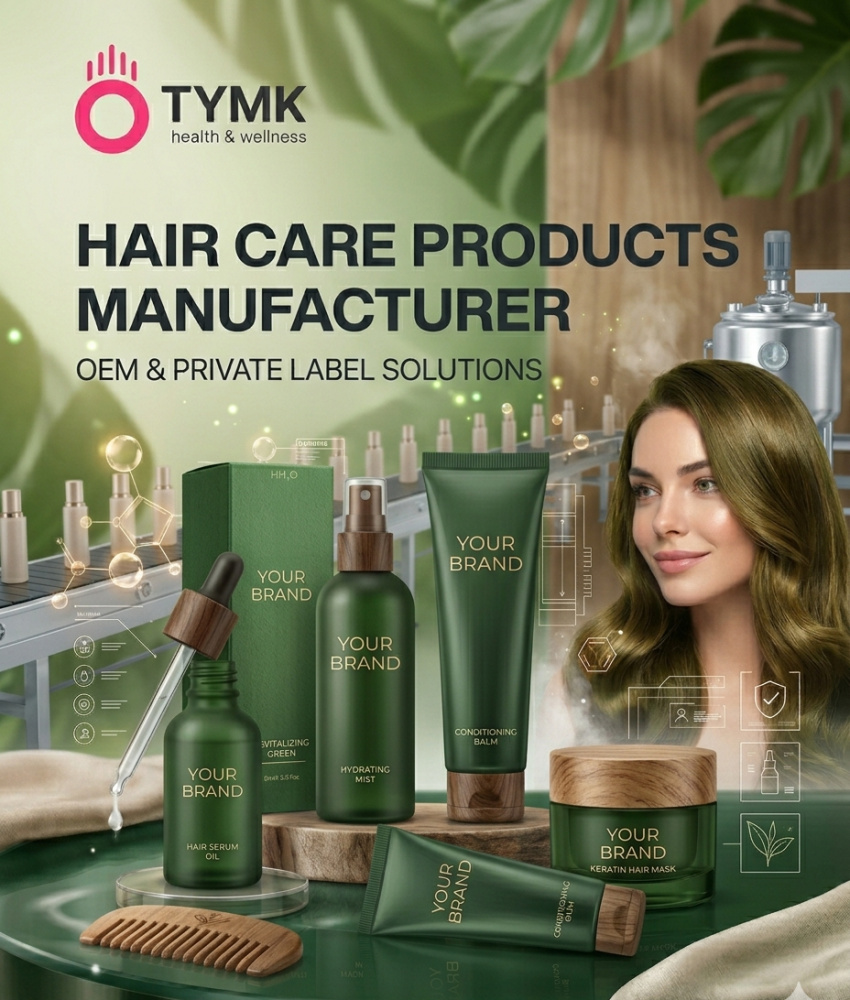 Hair Care Products Manufacturer (OEM & Private Label)