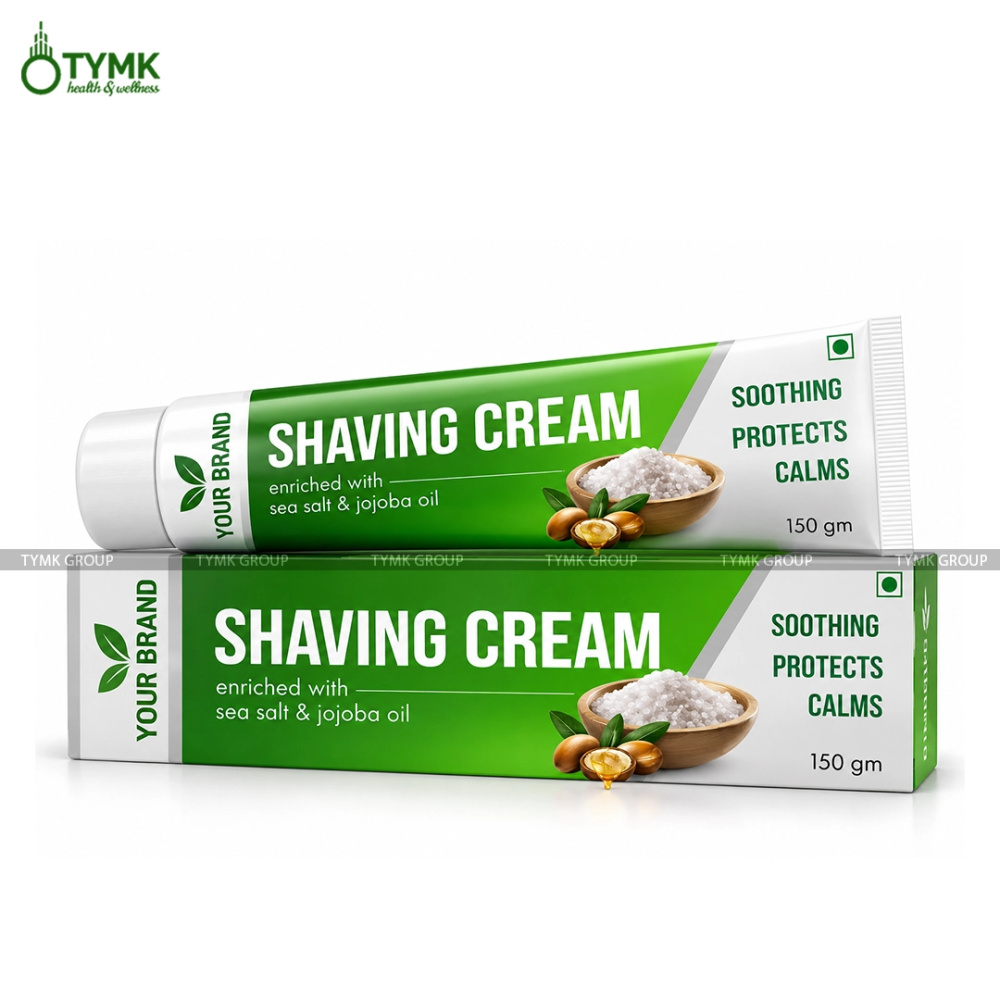 Shaving Cream (with Aqua Sea Minerals, Vitamin E)