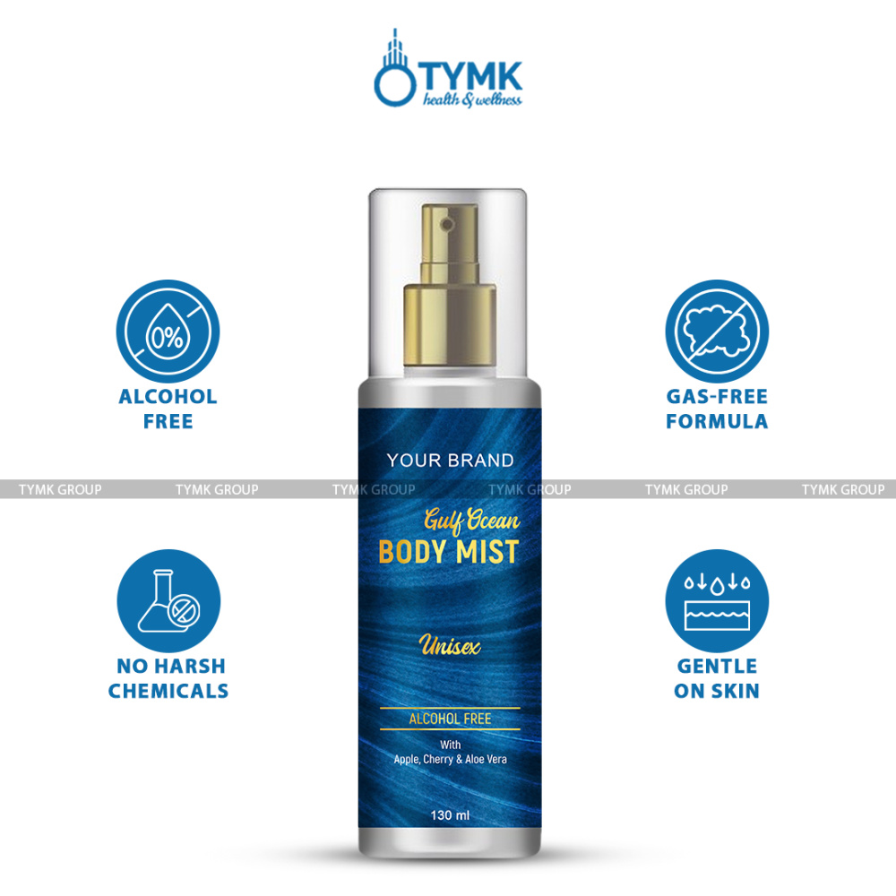 Gulf Ocean Body Mist/ DEO ( ❗ALCOHOL Free) Unisex - (with Apple, Cherry & Aloe Vera)