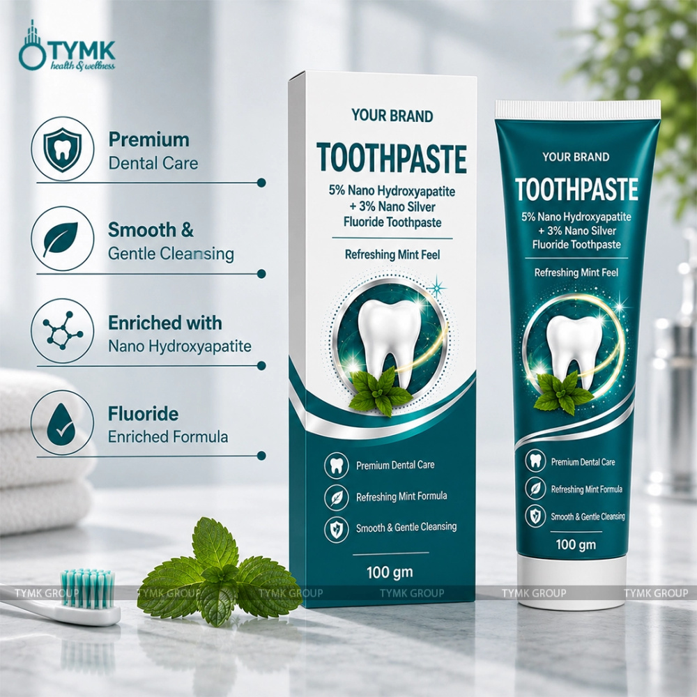 Toothpaste 3% NSF + 5% Nano Hydroxyapatite (Sulfate Free)
