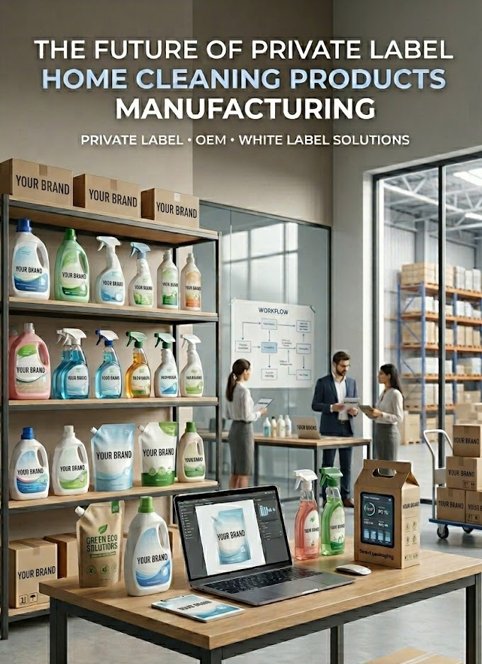 The Future of Private Label Home Cleaning Products Manufacturing