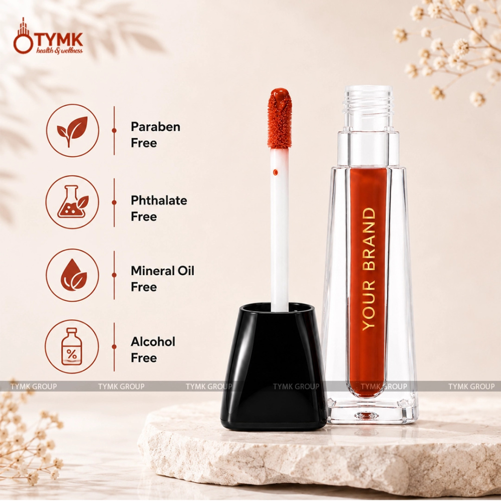 Opulent Glam Liquid Lipstick (Toasted Almond) (Long Lasting)