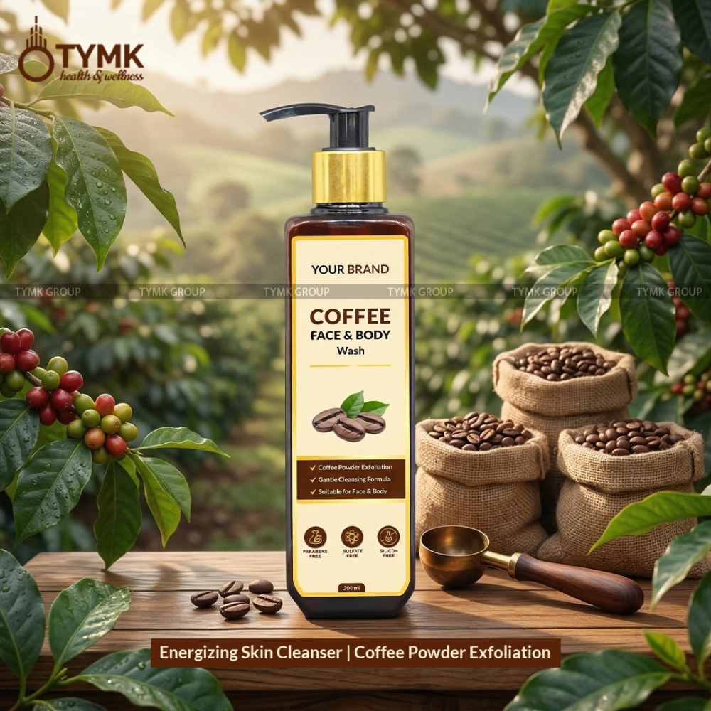 Coffee Face & Body Wash -morning Bath Tonic (sls Free/paraben Free/phosphate Free/gmo Free)