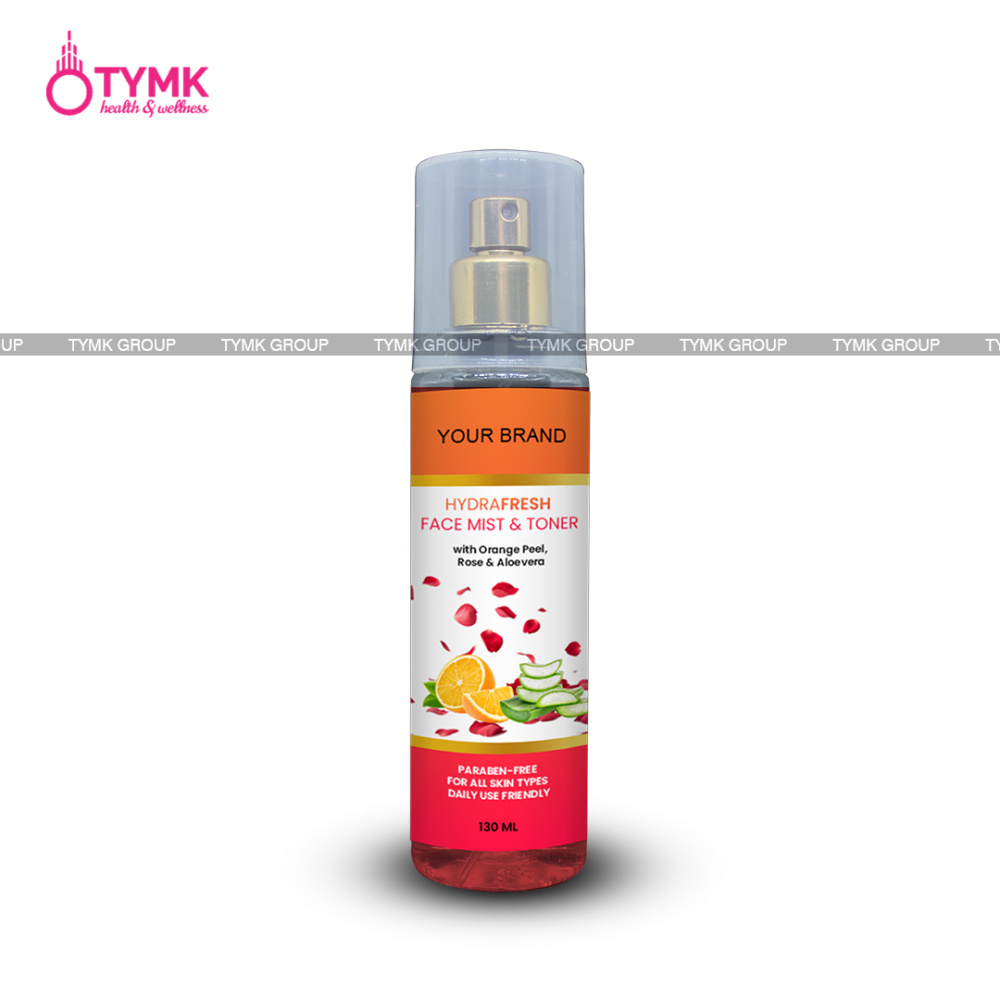 HydraFresh Face Mist & Toner (with Orange Peel, Rose & Aloevera)
