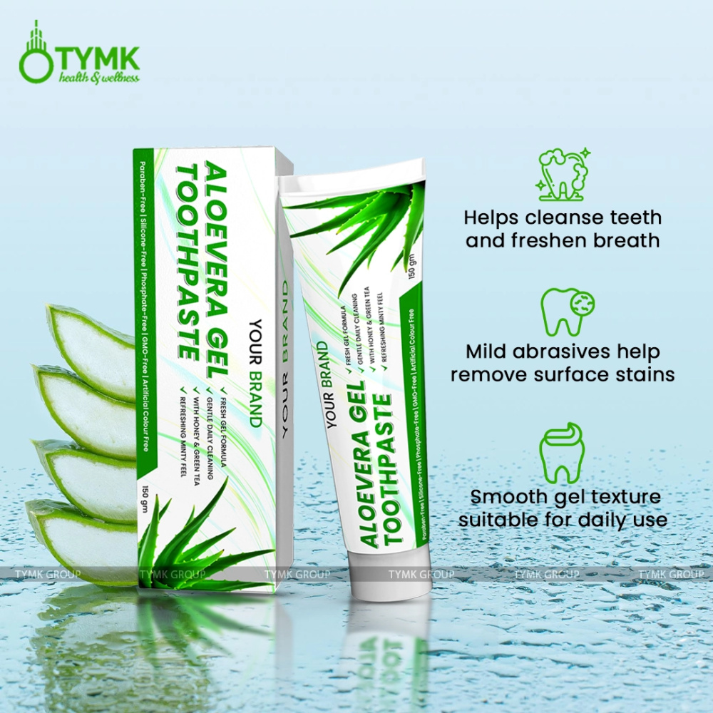 Aloevera Gel Toothpaste (Sulfate Free)