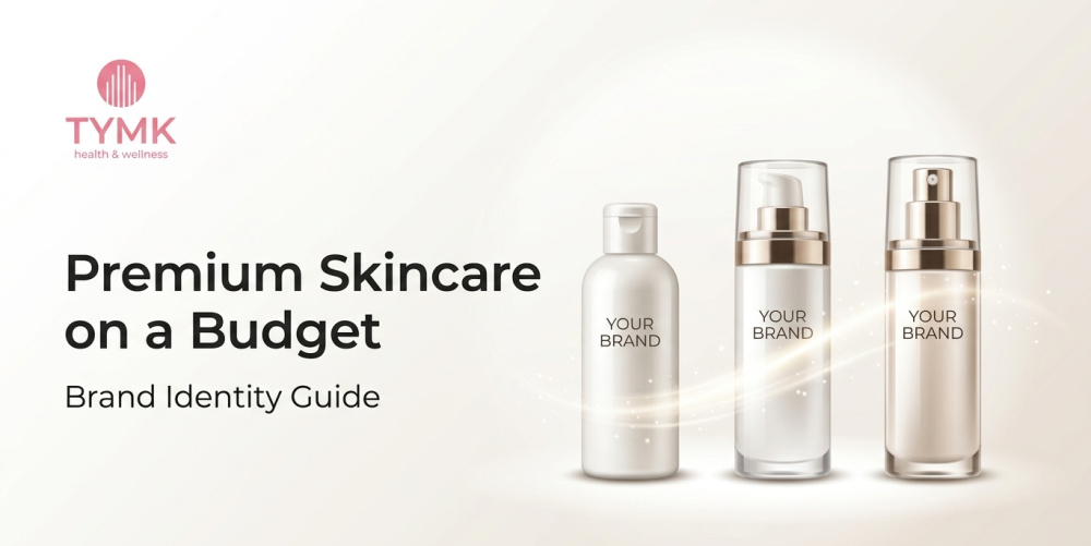 Premium Skincare Brand Identity on a Budget