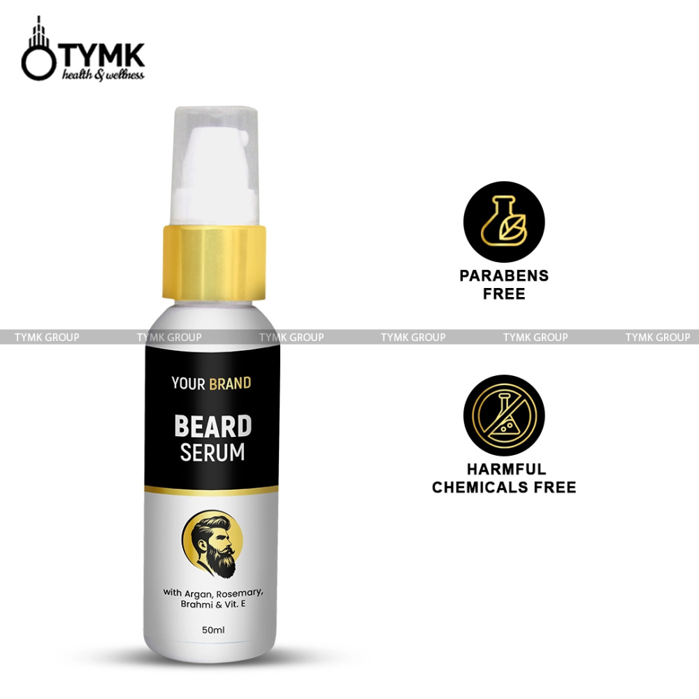 Beard Serum (with Argan, Rosemary, Brahmi & Vit. E)