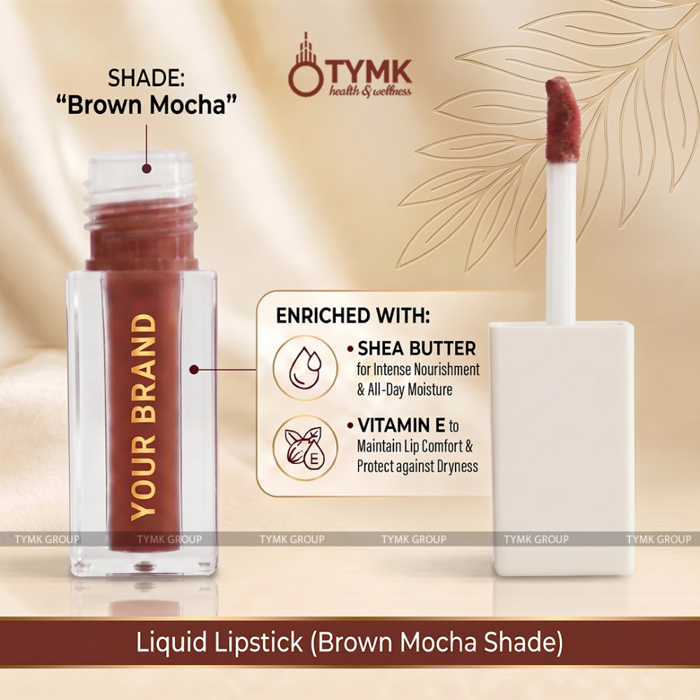 PRIME OPULENT - Liquid Lipstick (Brown Mocha Shade) (Long Lasting)
