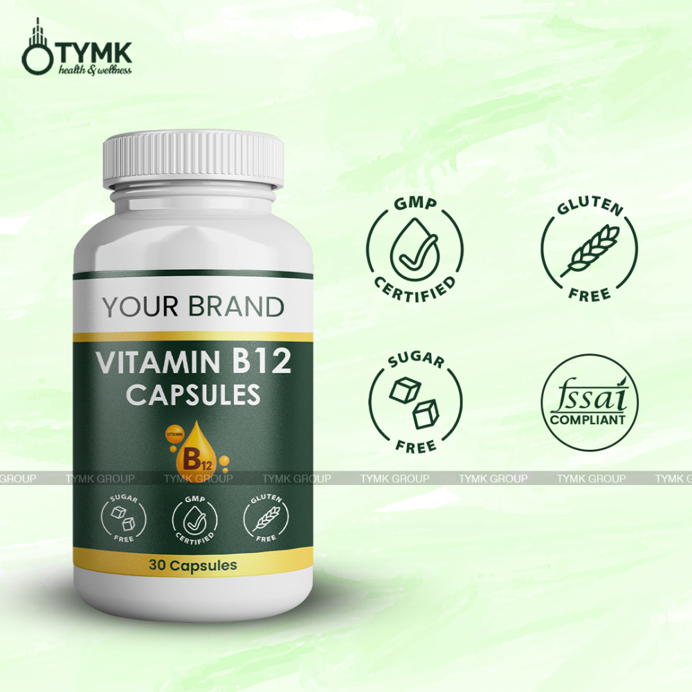 Vitamin B12 Capsules (1500 Mcg)