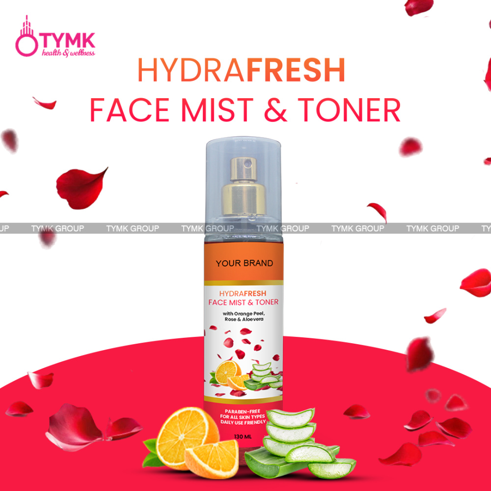 HydraFresh Face Mist & Toner (with Orange Peel, Rose & Aloevera)