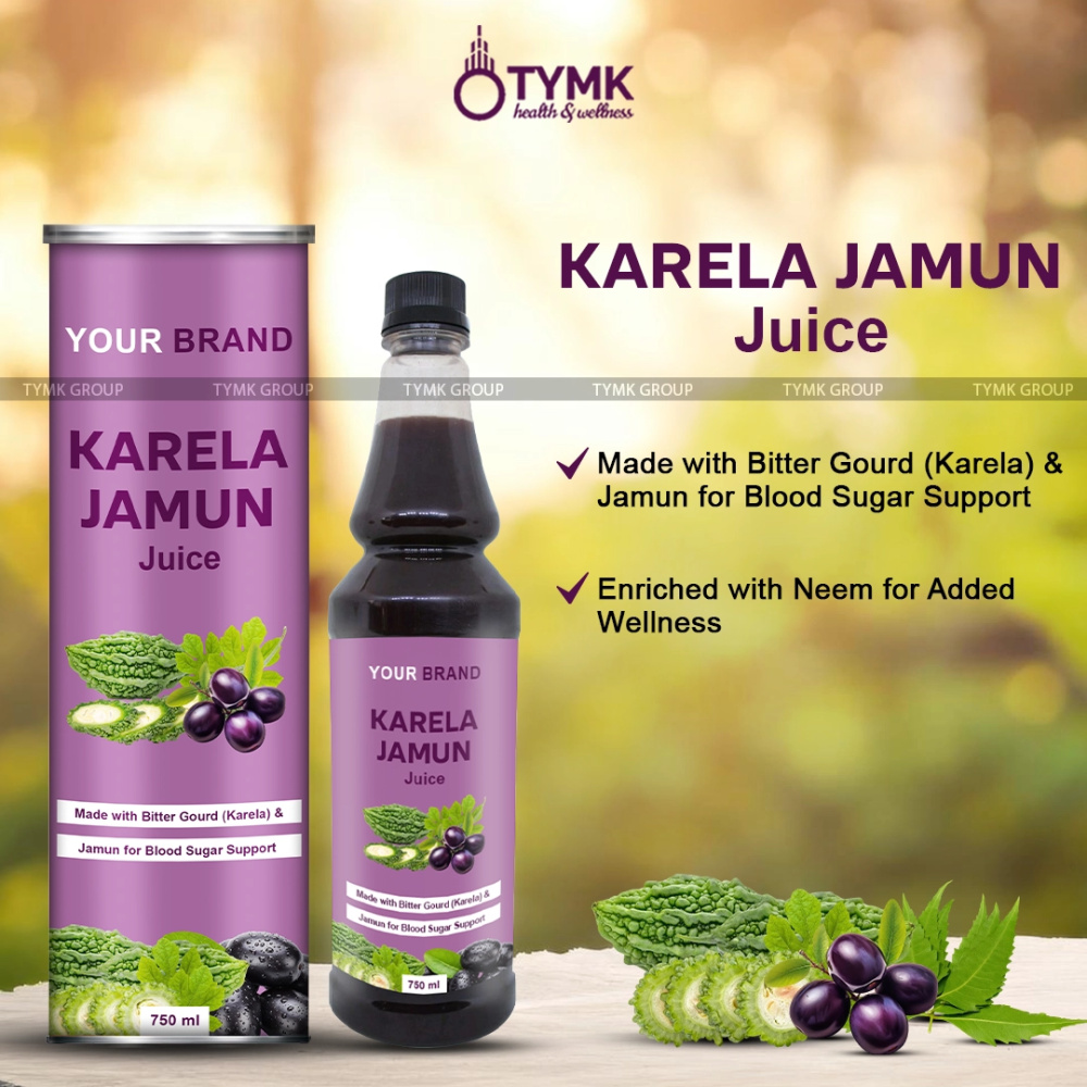 Karela Jamun Juice (Sugar & Stevia Free)