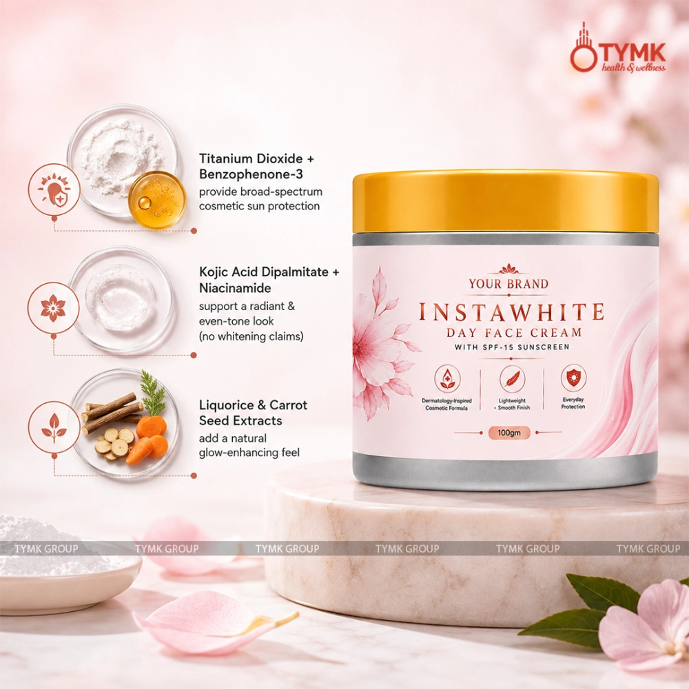 Instawhite Day Face Cream With SPF-15 Sunscreen (with Lotus)