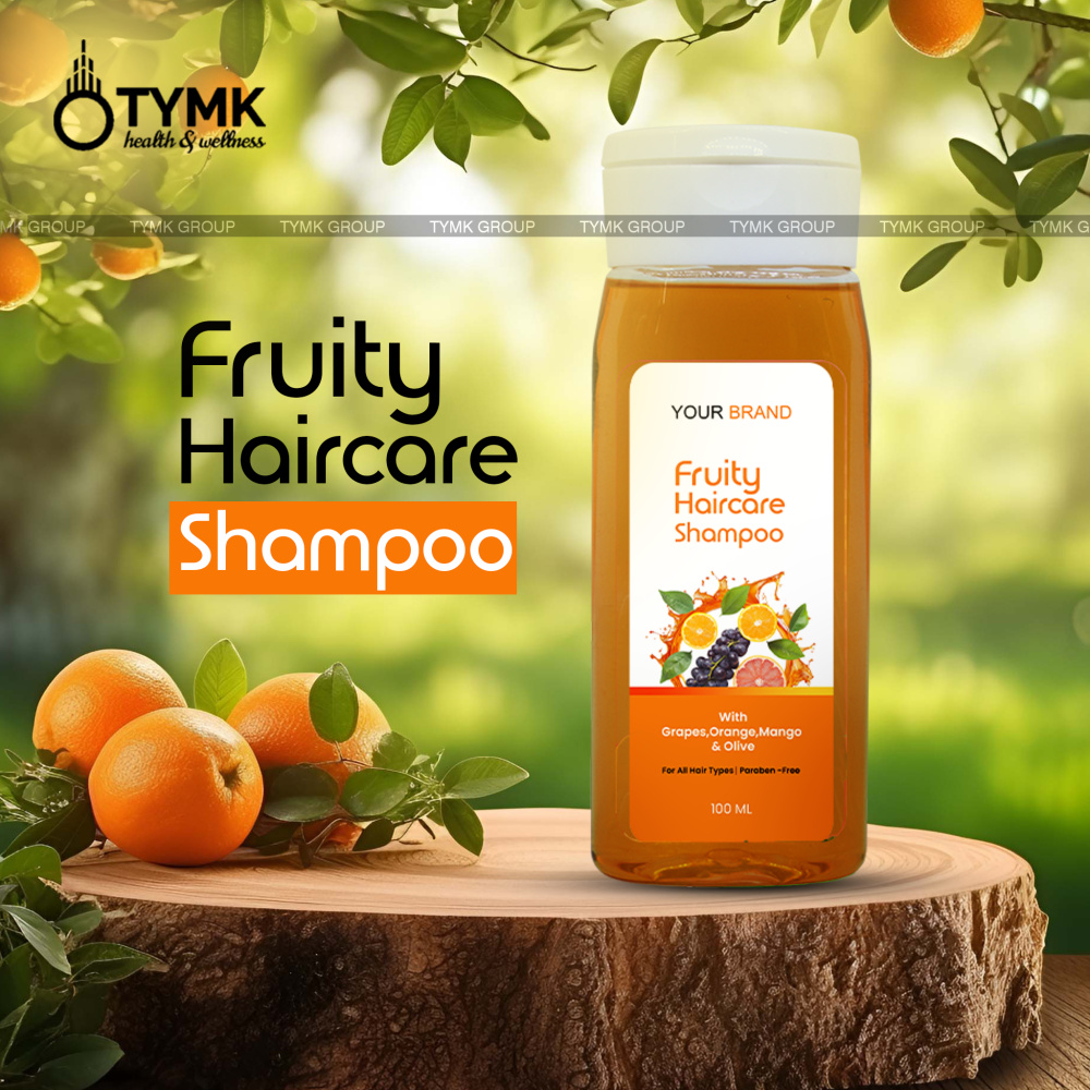 Fruity Haircare Shampoo (with Grapes,orange,mango & Olive)