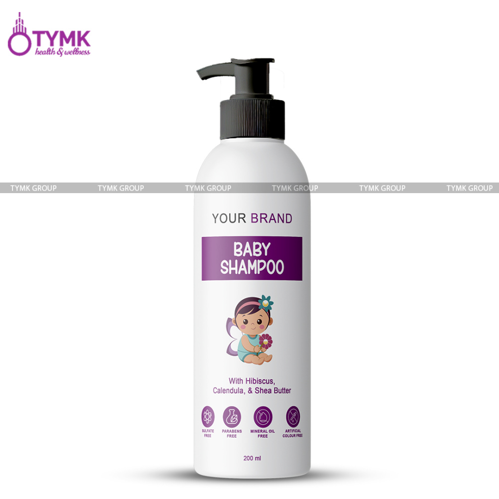 Baby Shampoo (Sulfate Free- With Hibiscus, Calendula, & Shea Butter)