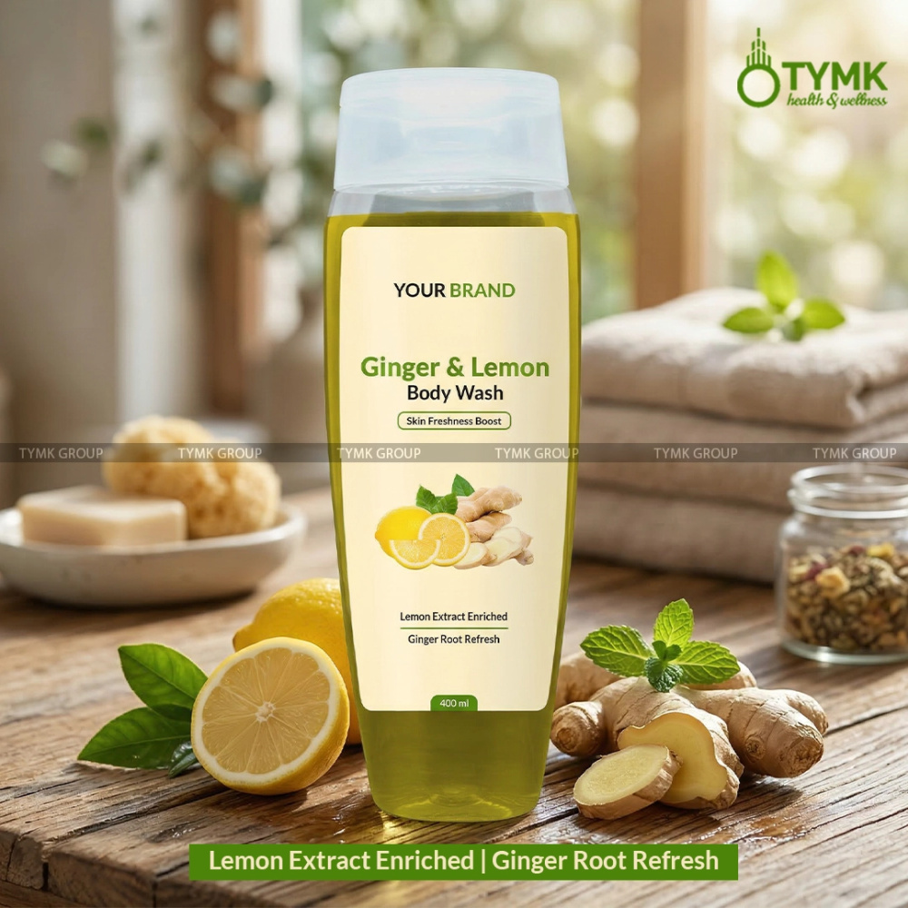 Ginger & Lemon Body Wash (paraben Free)