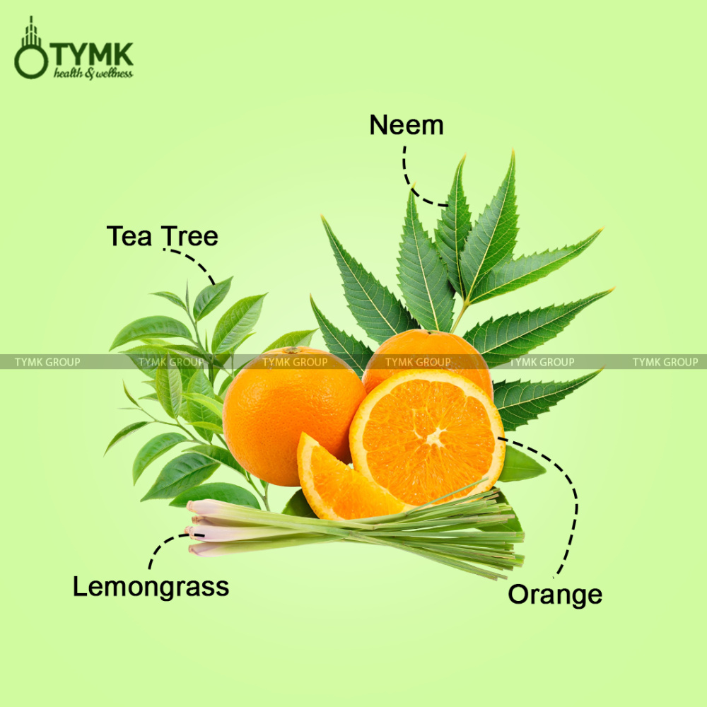 Neem Soap (with Tea Tree, Orange, Lemongrass) (🇪🇺 EU - Type)