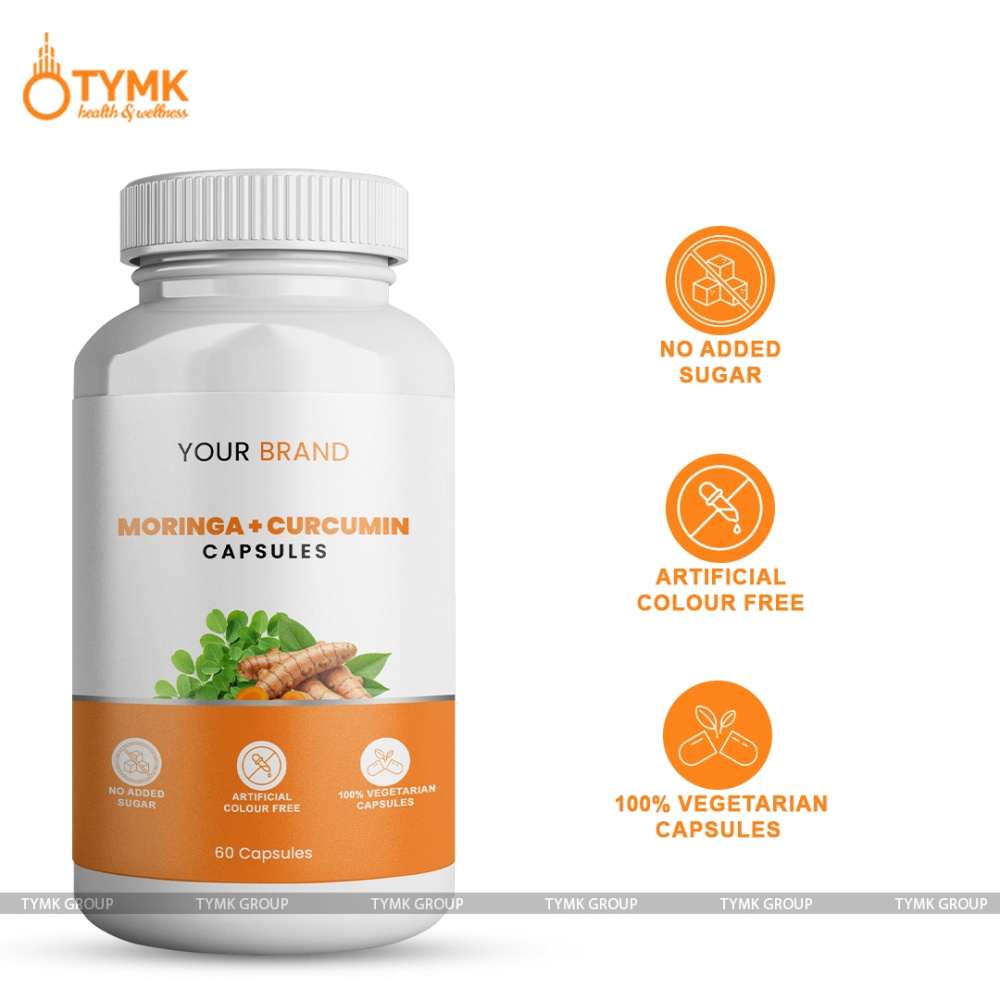 Moringa + Curcumin Capsules