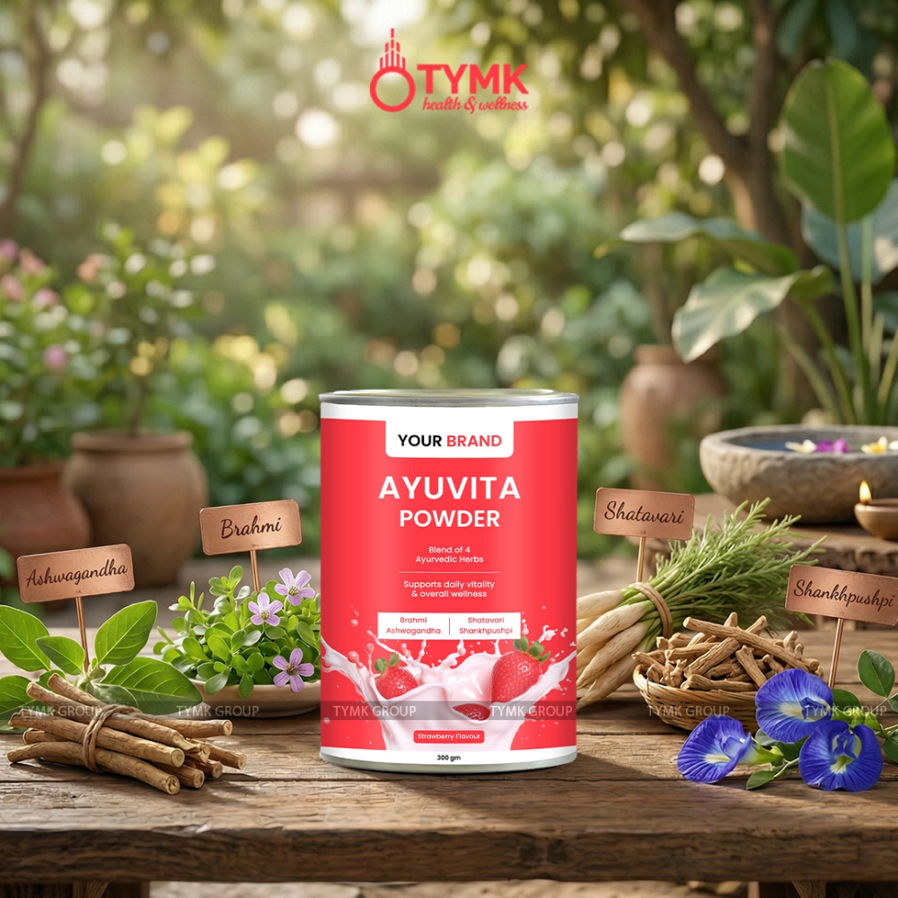 Ayuvita Powder (with Strawberry Flavour)