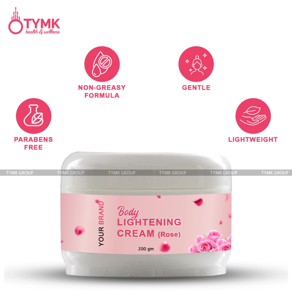 Body Lightening Cream (rose)