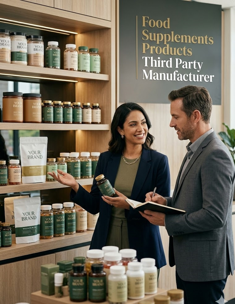 Food supplements Products Third Party Manufacturer